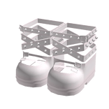 ノ♡ kawaii industrial studded shoes in pink