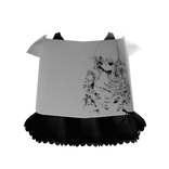 ^҂ _ ⩌^ kawaii japanese white dress