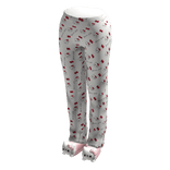 Kawaii Kitty Pajamas White