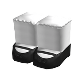 kawaii little mary jane shoes in black