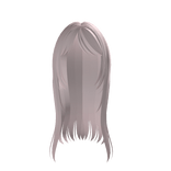 ꒰kawaii long straight hair in pink꒱