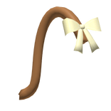 Kawaii Monkey Tail With Yellow Bow Christmas