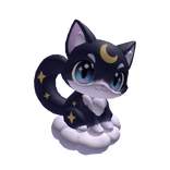 Kawaii Moon Cat Shoulder Companion