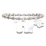 ♡ kawaii N initial necklace 