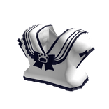 𐔌. kawaii navy kitty ruffle school uniform top