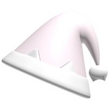 kawaii neko christmas santa hat in pink