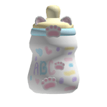 ♡ kawaii pastel baby kitty cutesy bottle