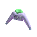 ᵔ ᵕ ᵔ Kawaii Pastel Crop Hoodie ~ Lilac