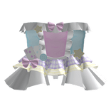 kawaii pastel jester dress