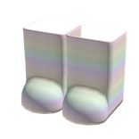 ꒰♡꒱ kawaii pastel rainbow socks