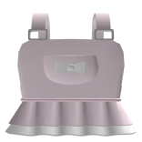 kawaii pink bow overalls