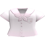 ♡ : kawaii pink bunny school top