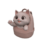 Kawaii Pink Cat Backpack