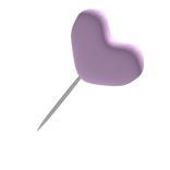 ♡Kawaii Pink Heart Lollipop Candy♡