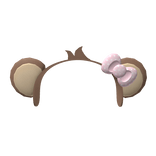 Kawaii Pink Monkey Ear Headband