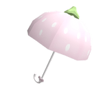 ꒰🍓 ﹕kawaii pink mothergarden strawberry parasol 2