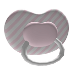 Kawaii pink pacifier
