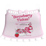 ୨୧ : kawaii pink strawberry flakes baby frill tank