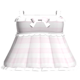 ♡ : kawaii pink striped baby doll dress