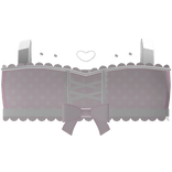 ♡: kawaii polkadot princess mini shirt