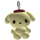 Kawaii Pudding Dog Plushie Keychain