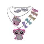 Kawaii Rainbow Candy Necklace