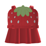 ꒰🍓 ﹕kawaii red mothergarden strawberry dress 3.0