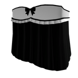 kawaii ruffle dress | black