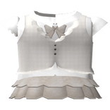 𐙚 ꒰ kawaii ruffle school girl uniform cream brown