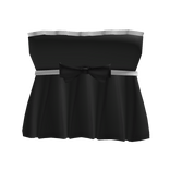 Kawaii ruffled dress in Black