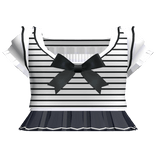 ♡ kawaii sailor dress in black