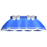 kawaii sailor skirt in blue