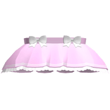 kawaii sailor skirt in light pink