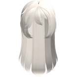 ʚ kawaii simple long shoujo girl hair platinum