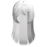 ʚ kawaii simple long shoujo girl hair white