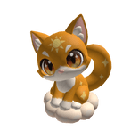 Kawaii Sun Cat Shoulder Companion