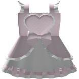 ୨♡୧ kawaii sweet heart pink princess dress 