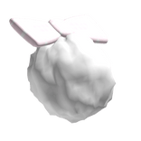 Kawaii Sweet Panda Tail w/ Pink Bow