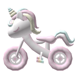 . ‿ ♡ kawaii unicorn rainbow trike tricycle bike !