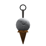 Kawaii Vanilla Ice Cream Keychain
