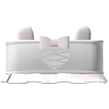 ♡ kawaii white baby bunny frill top