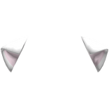 ♡ ꒰ kawaii white low droopy cat ears