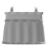 Kawaii White Ruffle Dress