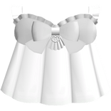 Kawaii White Ruffled Princess Dress