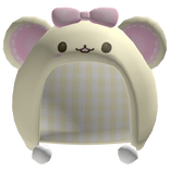 kawaii yellow bear hood