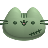 kawaii zombie kitty cookie 