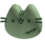 /ᐠ ◞ ᆺ ◟マ🧟‍♀️ kawaii zombie kitty hair clip 