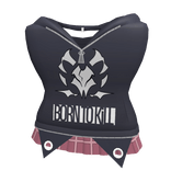 Kayoko Black Heavy Metal Hoodie