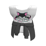 Kazusa Tucked SR Shirt w/ Skirt & Waist Jacket