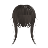 𐔌.♡ kei jellyfish hair (brown)